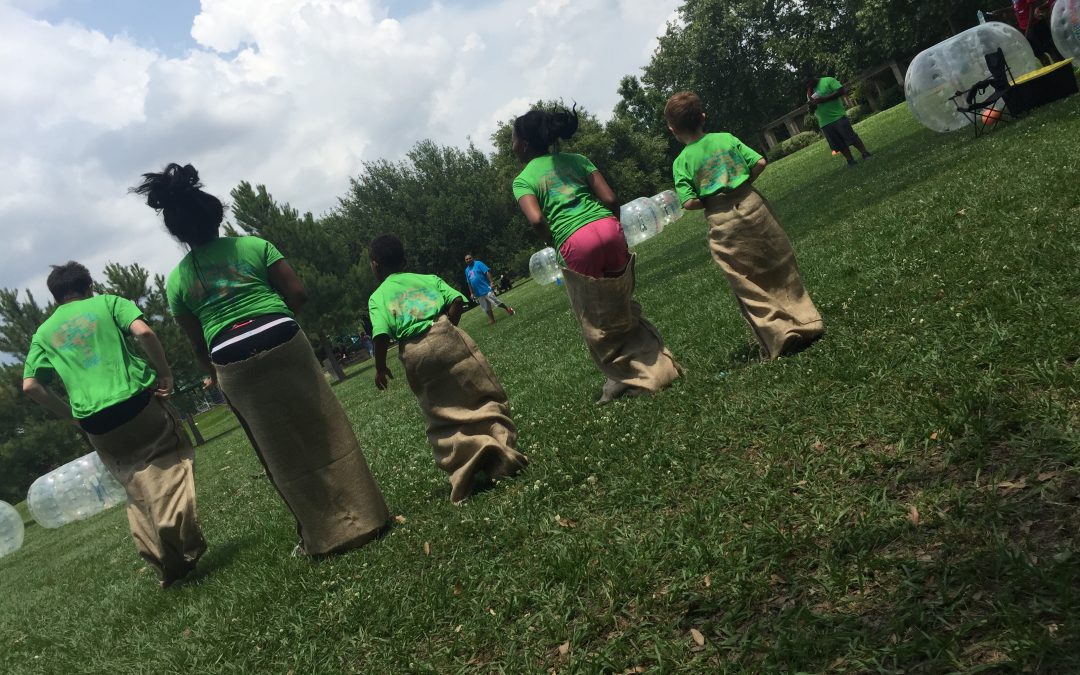 Tug of War at ABG Houston Family Fun Day